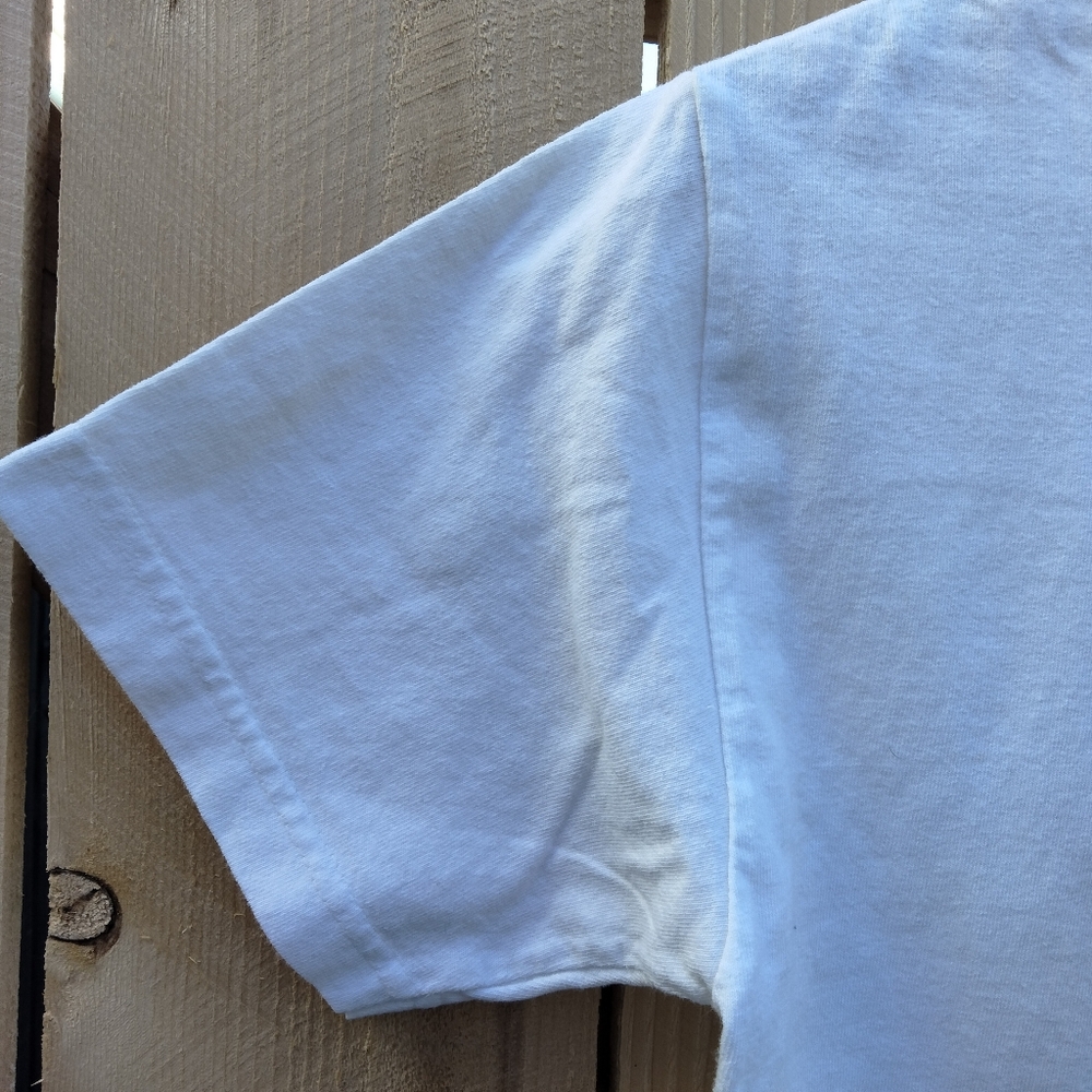 T&C Surf Designs White Yin Yang T-Shirt Size Small Graphic Tee Short Sleeve - Picture 3 of 10